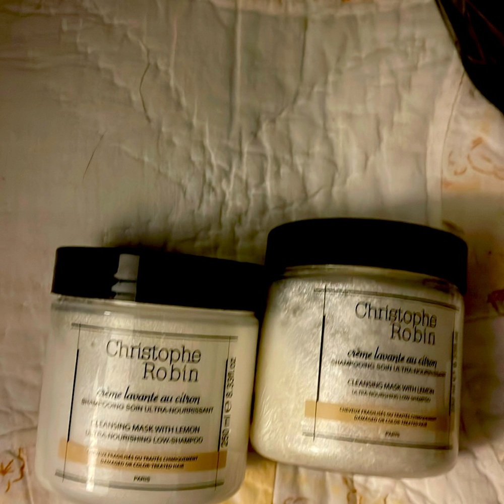 Christophe robin cleansing mask with lemon